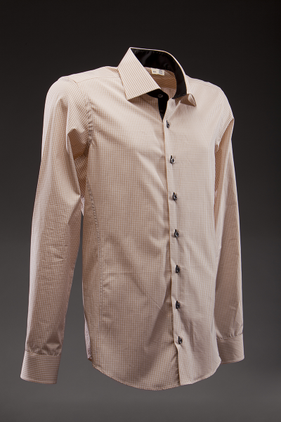 Brown Mujae Dress Shirt